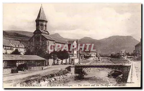 La Bourboule Cartes postales L&#39eglise de la Dordogne