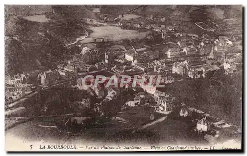 La Bourboule Cartes postales Vue du plateau de Charlanne