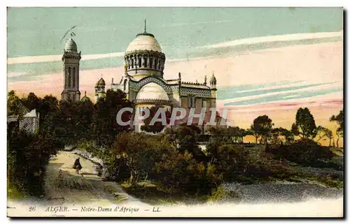 Algerie Alger Cartes postales Notre Dame d&#39Afrique