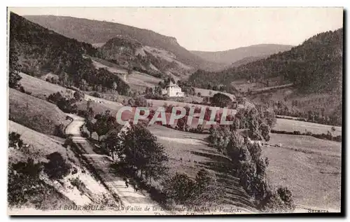 La Bourboule Ansichtskarte AK La vallee de la Bourboule et la roche VEndeix