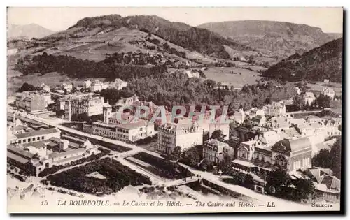 La Bourboule Cartes postales Le casino et les hotels