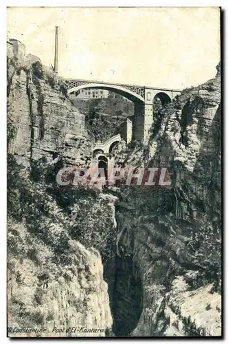 Algerie Cartes postales Pont El Kantara Constantine