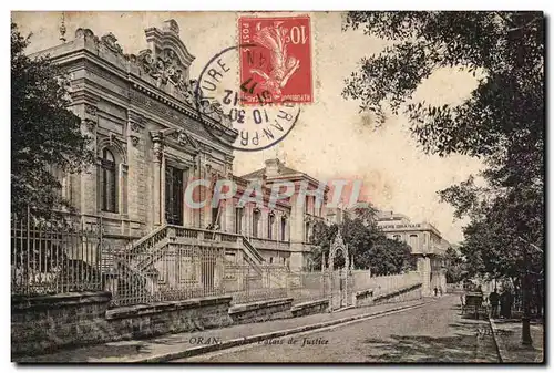 Algerie Oran Cartes postales Le palais de justice