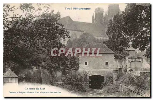 Toul Cartes postales La sortie des eaux