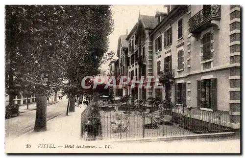 Vittel Cartes postales Hotel des sources