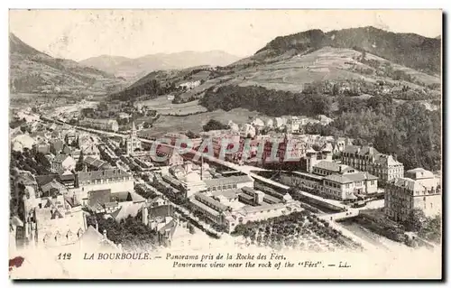 La Bourboule Cartes postales Panorama pris de la Roche des Fees