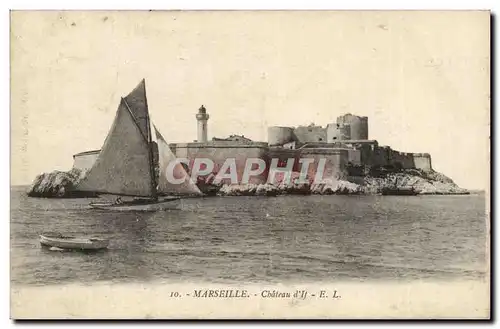 Marseille Cartes postales Chateau d&#39if