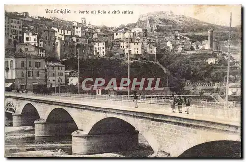 Italie Italia VEntimiglia Cartes postales Ponte sul Roia e cito antica