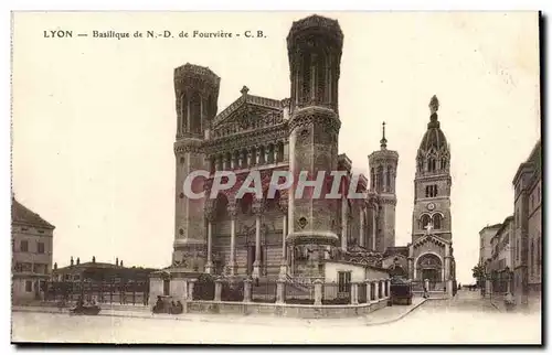 Lyon Cartes postales Basilique de ND de Fourviere