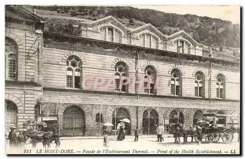 Le Mont Dore Cartes postales Facade de l&#39etablissement thermal