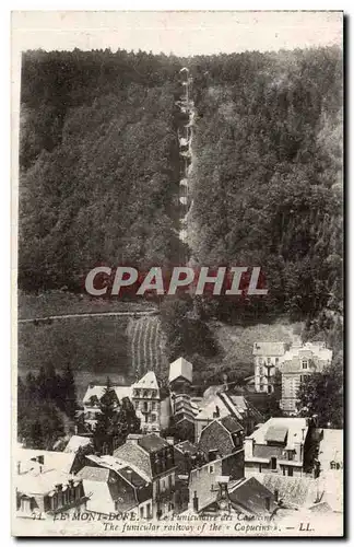 Le Mont Dore Cartes postales La funiculaire des Capucins