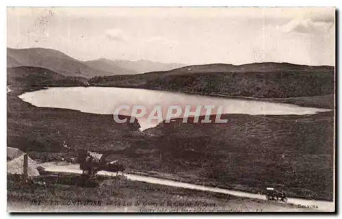 Le Mont Dore Ansichtskarte AK La lac de Guery et la chaine de Sanoy