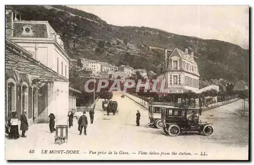 Le Mont Dore Cartes postales Vue prise de la gare