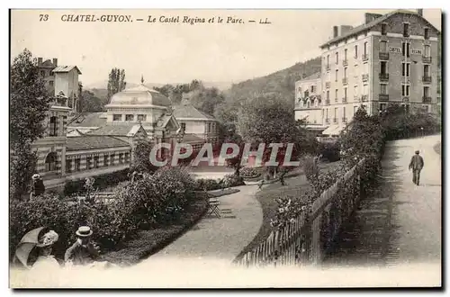 Chatelguyon Cartes postales Le canal Regina et le parc