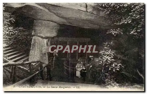 Chatelguyon Cartes postales La source MArguerite