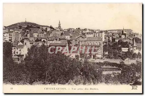 Chatelguyon Cartes postales Vue prise des roches