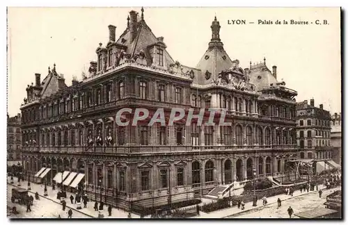 Lyon Cartes postales Palais de la Bourse