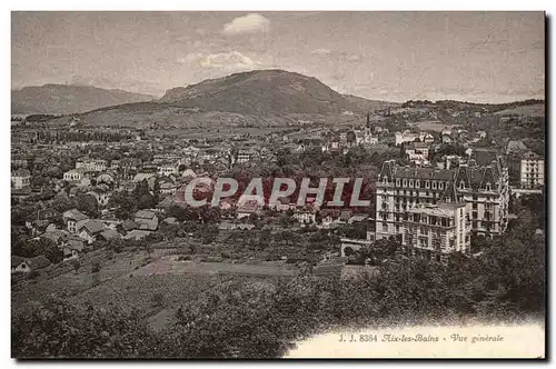 Aix les Bains Cartes postales Vue generale