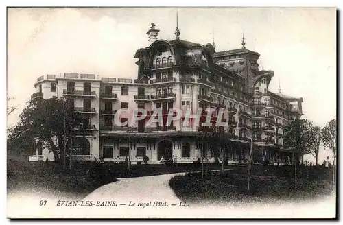 Evian les Bains Cartes postales Le Royal Hotel