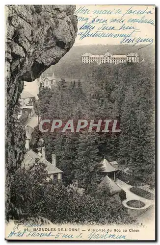 Bagnoles de l'Orne Cartes postales Vue prise du roc au Chien