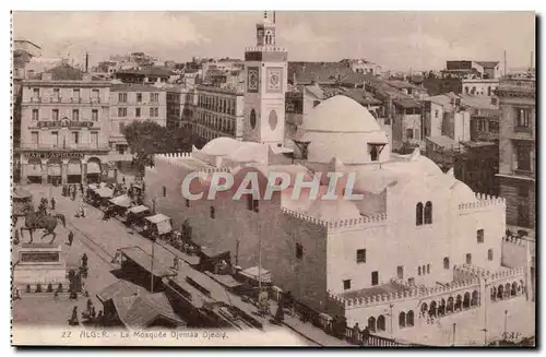 Algerie Alger Cartes postales La mosquee Djemaa Djedid