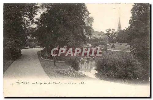 Nantes Ansichtskarte AK Le jardin des plantes