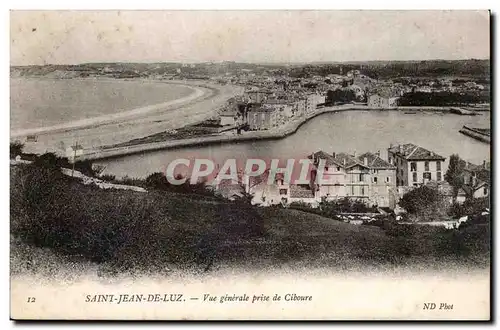 Saint Jean de Luz Cartes postales Vue generale prise de Ciboure