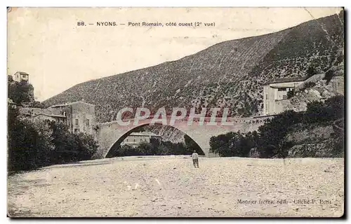Nyons Cartes postales Pont romain cote Ouest