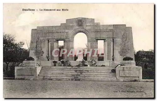 Doullens Ansichtskarte AK Monument aux morts