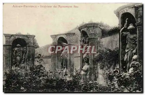 Aix en Provence Ansichtskarte AK Interieur du monument Sec