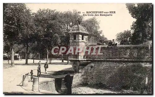 Rochefort sur Mer Cartes postales Un coin des remparts