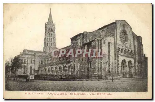 Toulouse - St Cernin - Vue Generale - Ansichtskarte AK