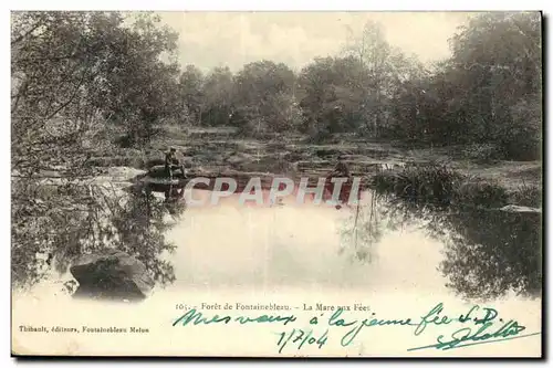 Fontainebleau - La Mare aux Fees - Ansichtskarte AK