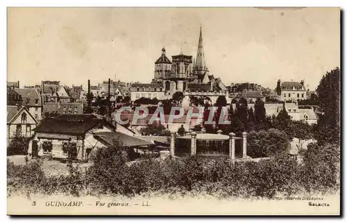 Guingamp - Vue Generale - Ansichtskarte AK