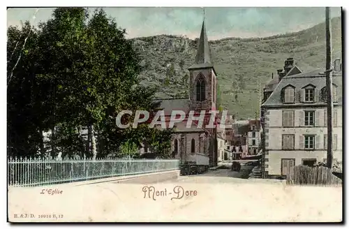 Le Mont Dore - L&#39Eglise - Cartes postales