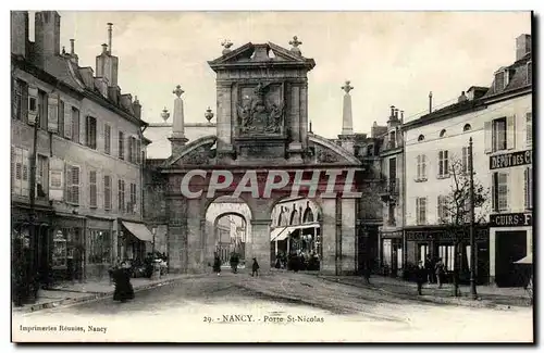 Nancy - Porte St Nicolas - Cartes postales