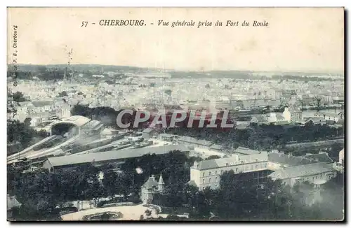 Cherbourg - Vue Generale prise du Fort du Roule - Cartes postales