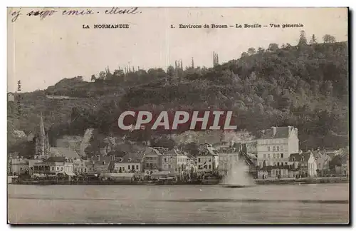 Rouen - la Normandie - Environs - La Bouille - Vue Generale - Ansichtskarte AK