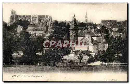 Avranches - Vue Generale Cartes postales