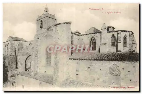 Narbonne - Eglise Saint Paul - Cartes postales