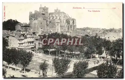 Narbonne - Vue Generale - Cartes postales