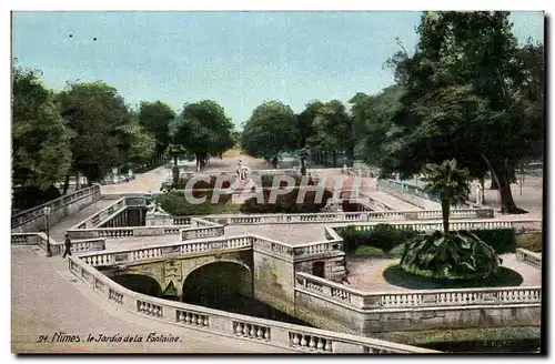 Nimes - Le Jardin de la Fontaine - Cartes postales