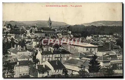 Bourbonne les Bains - Vue Generale - Cartes postales