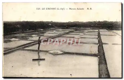 Le Croisic Cartes postales Marais salants