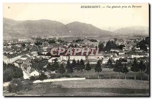 Remiremont Cartes postales Vue generale prise du Parmont