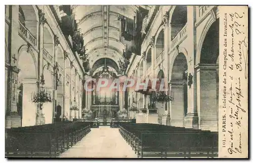 Paris Ansichtskarte AK Interieur de la chapelle des Invalides