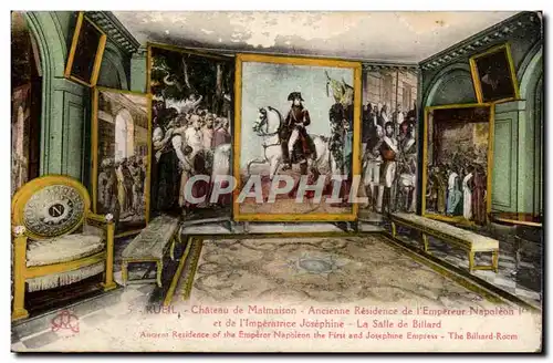 Paris Ansichtskarte AK Chateau de Rueil Malmaison (Napoleon) Salle de billard
