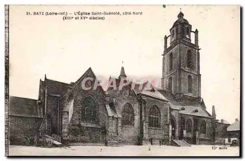 Batz - L&#39Eglise Saint Guenole cote Nord - Cartes postales