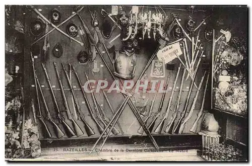 Bazeilles - Chambre de la Dernier Cartouche - Le Musee - Cartes postales Armes Armure fusil