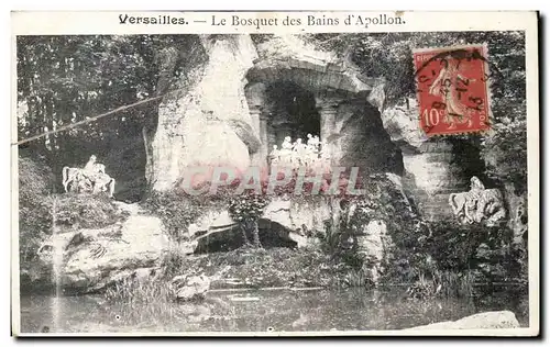 Versailles - Les Bosquets des Bains d'Apollon- Cartes postales